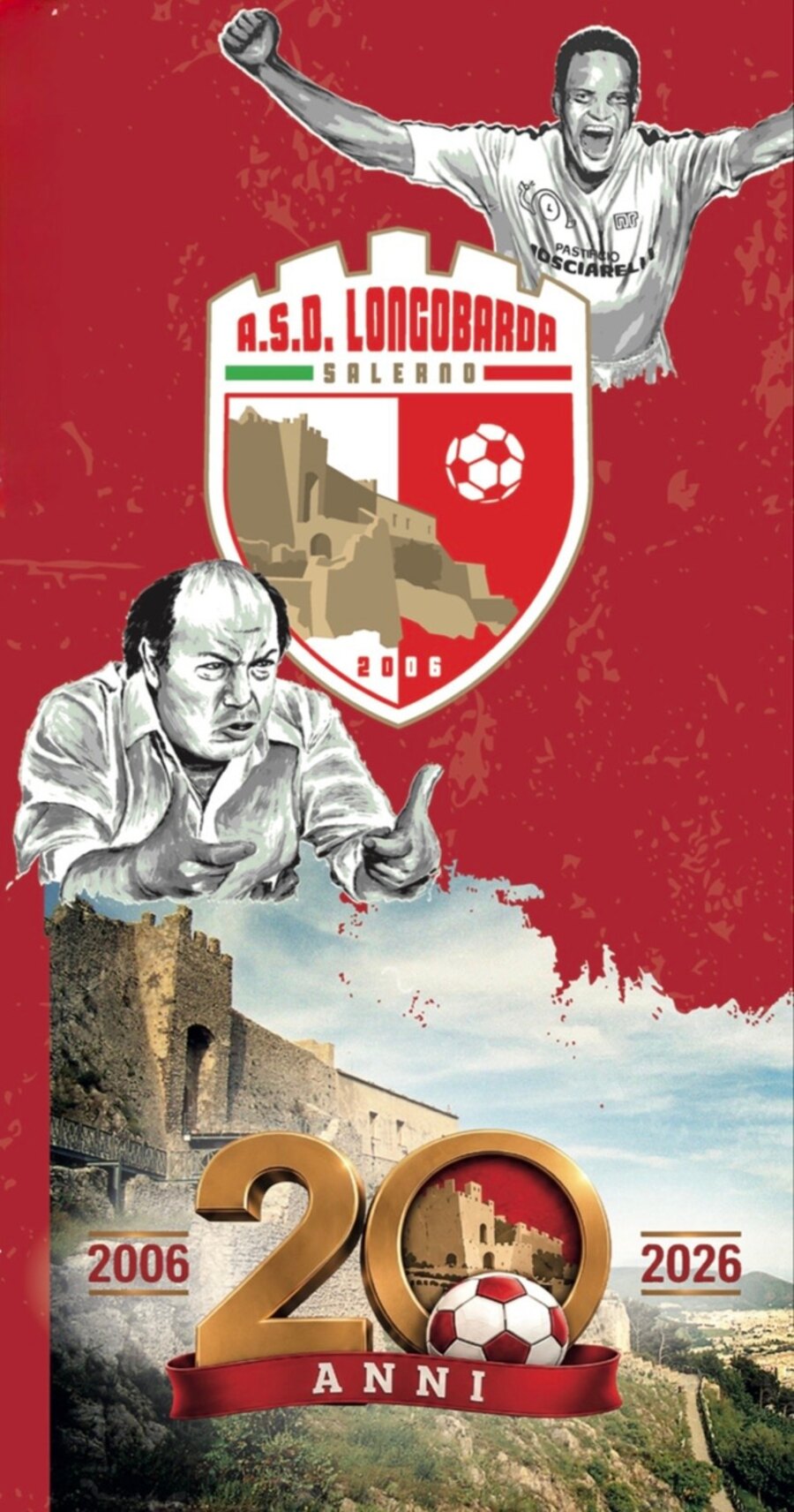 20 anni Longobarda Salerno 2006-2026